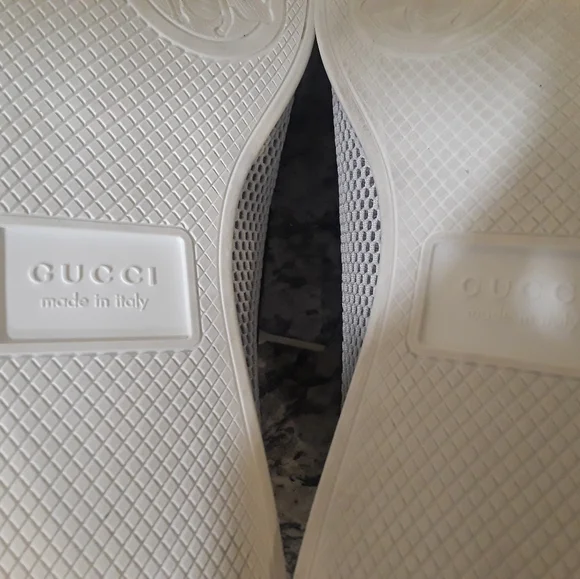 ππSOLDππGucci Rete Atlantide White Blue Red Black Men's Sneakers - Picture 12 of 16